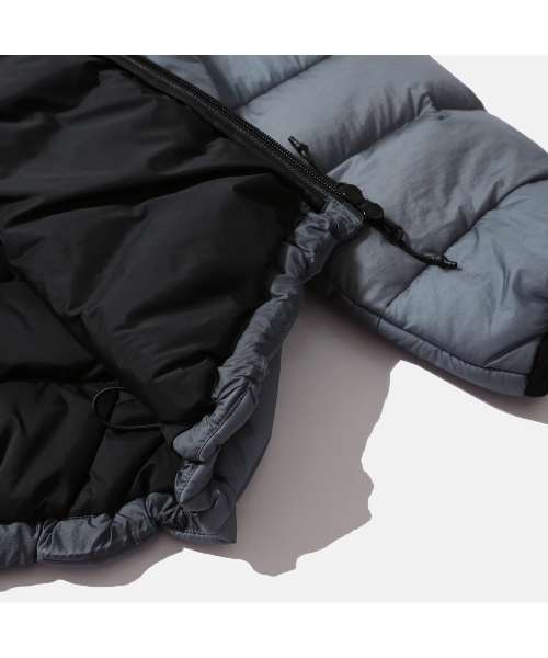 MOIF（モイフ）の「[AW25] HELIUM DOWN JACKET / SHEER DUSTY BLUE（ダウンジャケット/コート・メンズ・その他・1(S)/2(M)/3(L)）」の9枚目の写真