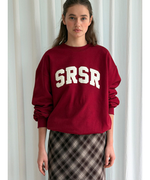 SRSR PATCH SWEATSHIRT - RED