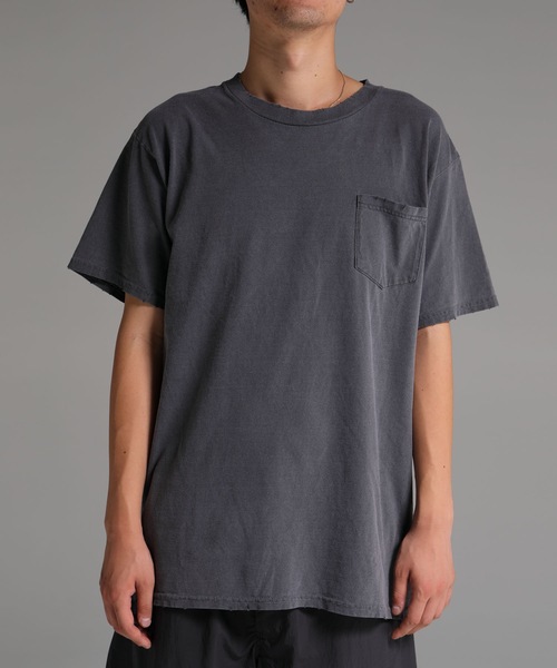 DELUXE(デラックス)の「CAVE(Tシャツ/カットソー・メンズ・ベージュ/グレー/ブラック・LARGE/MEDIUM/X-LARGE)」の3枚目の写真