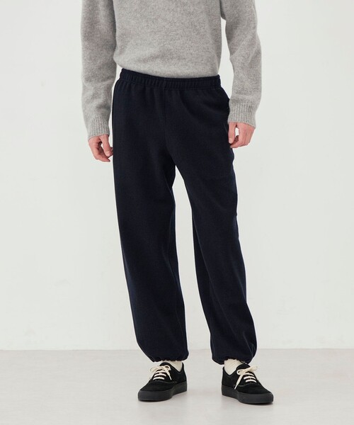 GALERIE VIE(ギャルリー ヴィー)の「ウールカシミヤフリース トラックパンツ(その他パンツ・メンズ・ネイビー/ライトグレー・46/44)」の12枚目の写真