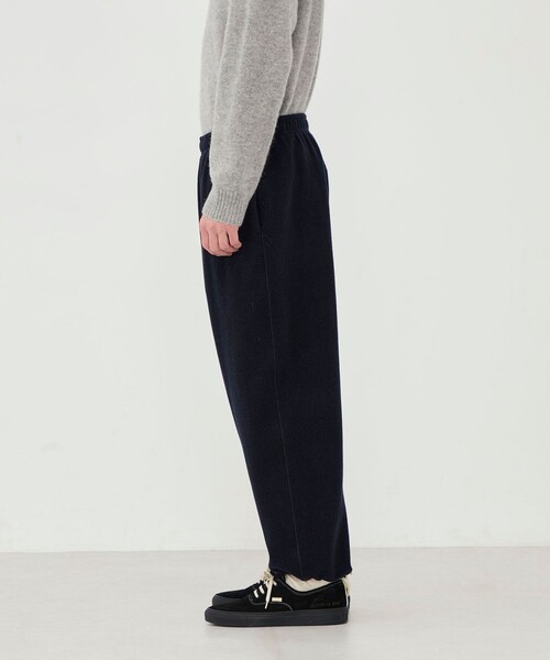 GALERIE VIE(ギャルリー ヴィー)の「ウールカシミヤフリース トラックパンツ(その他パンツ・メンズ・ネイビー/ライトグレー・46/44)」の11枚目の写真