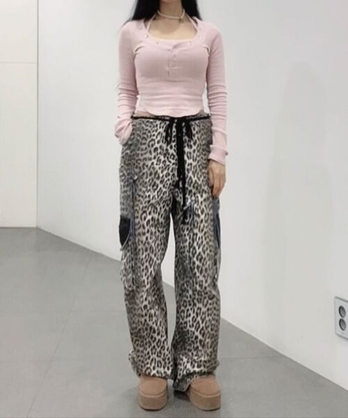 PLEASENOFOLLOW(プリーズノーフォロー)の「Bunny Snap Button Top ( Ver.1 ) (Pink)(Tシャツ/カットソー・レディース・その他・FREE)」の13枚目の写真