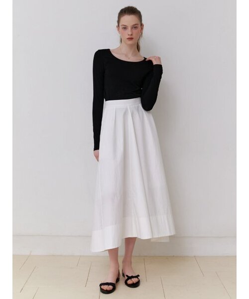 RE_L(リエル)の「Base cotton t-shirt (black)(Tシャツ/カットソー・レディース・その他・FREE)」の3枚目の写真