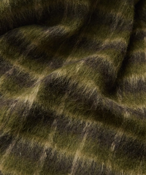 etoll.(エトル)の「チェックシャギーコクーンスリーブジャケット(ブルゾン・レディース・ブラック/カーキ・FREE)」の22枚目の写真