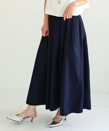 DONOBAN | 【FU-FU de ODEKAKE /rina×Donobanコラボ】撥水タックフレアスカート(スカート)