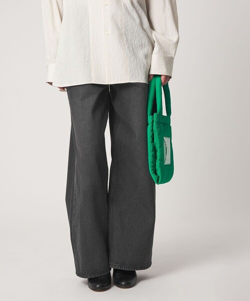 CITEN（シテン）の「＜CITEN＞エッセンシャルバギーデニム（デニムパンツ・レディース・ライトブルー/ブラック/コバルトブルー・L/S/M）」の2枚目の写真