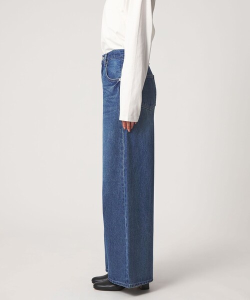 CITEN（シテン）の「＜CITEN＞エッセンシャルバギーデニム（デニムパンツ・レディース・ライトブルー/ブラック/コバルトブルー・L/S/M）」の11枚目の写真