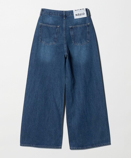 CITEN（シテン）の「＜CITEN＞エッセンシャルバギーデニム（デニムパンツ・レディース・ライトブルー/ブラック/コバルトブルー・L/S/M）」の14枚目の写真