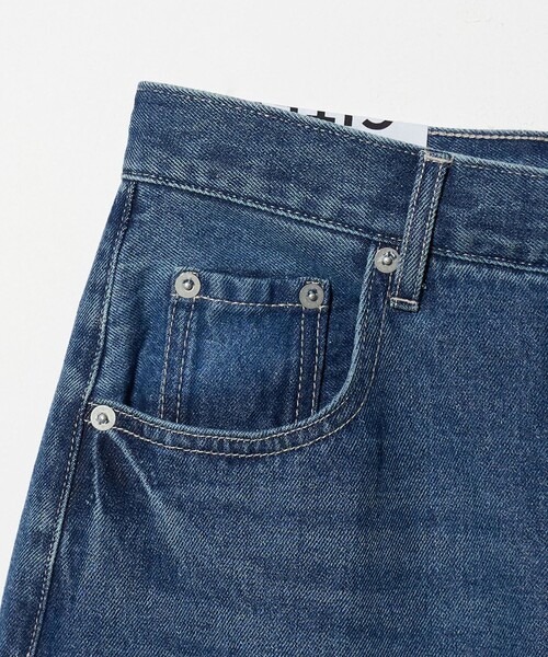 CITEN（シテン）の「＜CITEN＞エッセンシャルバギーデニム（デニムパンツ・レディース・ライトブルー/ブラック/コバルトブルー・L/S/M）」の16枚目の写真