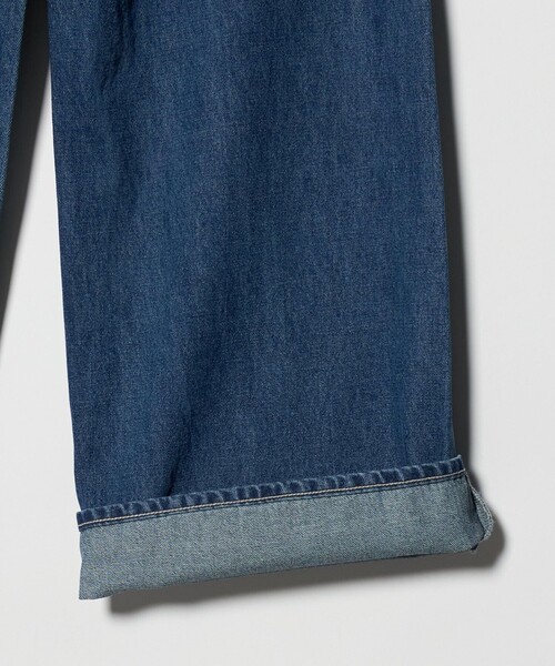 CITEN（シテン）の「＜CITEN＞エッセンシャルバギーデニム（デニムパンツ・レディース・ライトブルー/ブラック/コバルトブルー・L/S/M）」の21枚目の写真