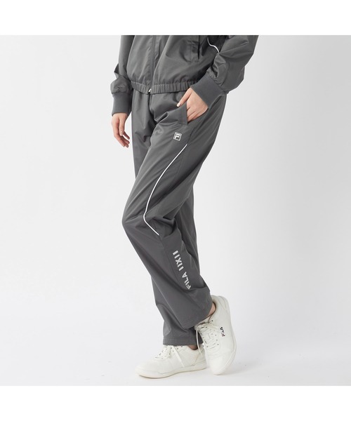 FILA(フィラ)の「FILA GOLF フィラゴルフ スポーツ ライトリップ 裏フリース ハイブリット ロングパンツ(その他パンツ・レディース・ブラック/チャコールグレー/ネイビー・L/LL/M)」の1枚目の写真
