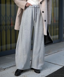 Marient | ダブルコード裏起毛カーブスウェットPT(スウェットパンツ)