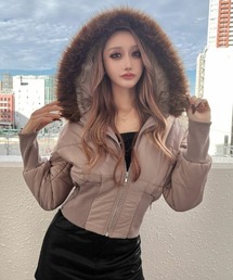 Chaco closet（チャコ クローゼット）の「【BLACKQUEEN】くびれショートダウン（ダウンジャケット/コート）」