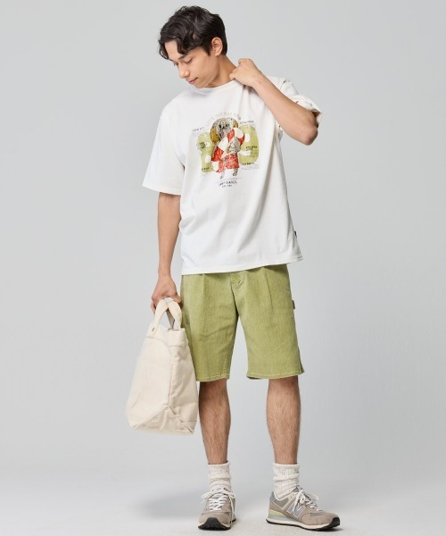 KRIFF MAYER（クリフメイヤー）の「【汗染み防止･軽撥水】ウェットプロテクトT(パグ89)（Tシャツ/カットソー・メンズ・ブルー/グレー/オフホワイト/ネイビー/マスタード/チャコール・X-LARGE/LARGE/MEDIUM）」の10枚目の写真