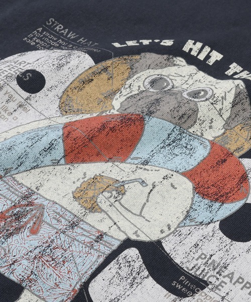 KRIFF MAYER（クリフメイヤー）の「【汗染み防止･軽撥水】ウェットプロテクトT(パグ89)（Tシャツ/カットソー・メンズ・ブルー/グレー/オフホワイト/ネイビー/マスタード/チャコール・X-LARGE/LARGE/MEDIUM）」の12枚目の写真