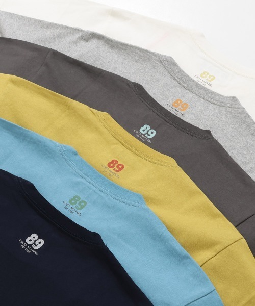 KRIFF MAYER（クリフメイヤー）の「【汗染み防止･軽撥水】ウェットプロテクトT(パグ89)（Tシャツ/カットソー・メンズ・ブルー/グレー/オフホワイト/ネイビー/マスタード/チャコール・X-LARGE/LARGE/MEDIUM）」の13枚目の写真