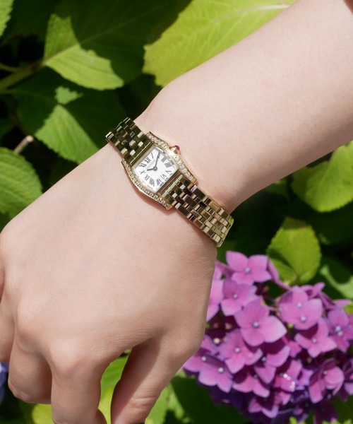 VENDOME AOYAMA　スクエアフェイスウォッチ ステンレスバンド スクエアフェイスウォッチ（アナログ腕時計