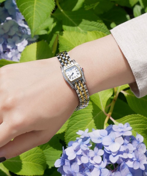 Vendome Aoyama レディース 時計 シルバーダイヤモンド0.11ct ATAQ0044YGD2_c999_a001_ss.jpg