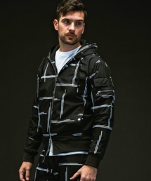 1PIU1UGUALE3  RELAX （ウノピゥウノウグァーレトレ リラックス）の「1PIU1UGUALE3 RELAX × +phenix(ウノピゥウノウグァーレトレ リラックス)バイカージップアップフーディー WINDSTOPPER プロダクト by GORE-TEX LABS /ウィンドストッパー/ゴアテックス（その他アウター）」