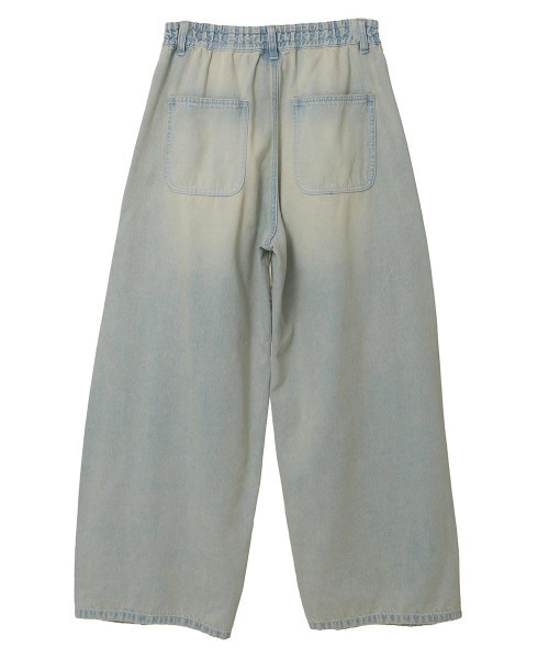 Candy Stripper（キャンディストリッパー）の「HEART OPEN FRILL DENIM パンツ（デニムパンツ・レディース・ブルー系その他/ライトインディゴブルー・FREE）」の21枚目の写真