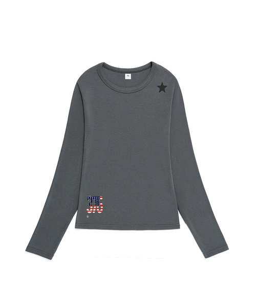 VENHIT（ベンヒット）の「375 スリムフィットロングスリーブ（Tシャツ/カットソー・レディース・ホワイト/ブラック/グリーン・SMALL/MEDIUM/LARGE）」の3枚目の写真