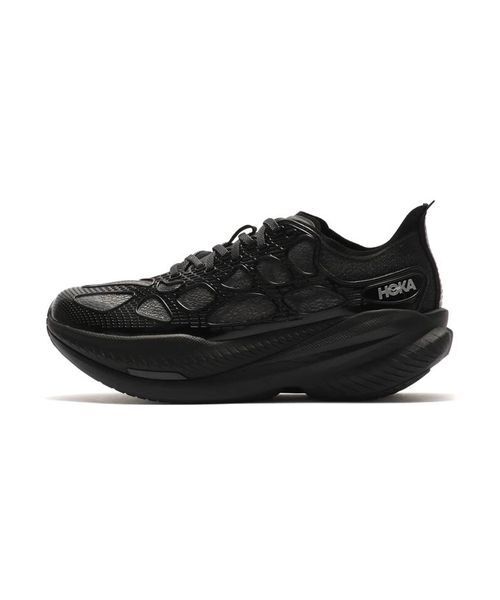 HOKA(ホカ)の「【HOKA】U MACH X CAGED(スニーカー・レディース・ブラック・24.5/25/24/23.5/23)」の3枚目の写真