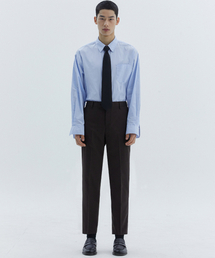 TRIP LE SENS（トリップ ル センス）の「カスタムベーシックテーパードスラックス_ブラウン（スラックス）」