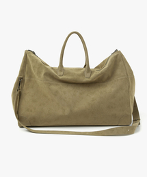 LEMARD（ルマード）の「フェイクスエードボウリングバッグ - ベージュ（トートバッグ）」