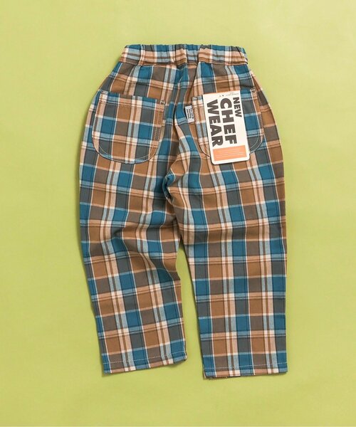 BREEZE（ブリーズ）の「【26春新作/リンク】NEWシェフパンツ_ジュニア対応（その他パンツ・キッズ・ブラック/アイボリー/オフホワイト/チェック/インディゴブルー/その他3/ミント/イエロー/その他10/レッド・80/90/100/110/120/130/140）」の10枚目の写真