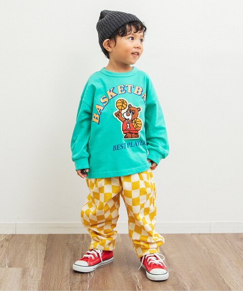 BREEZE（ブリーズ）の「【26春新作/リンク】NEWシェフパンツ_ジュニア対応（その他パンツ・キッズ・ブラック/アイボリー/オフホワイト/チェック/インディゴブルー/その他3/ミント/イエロー/その他10/レッド・80/90/100/110/120/130/140）」の16枚目の写真