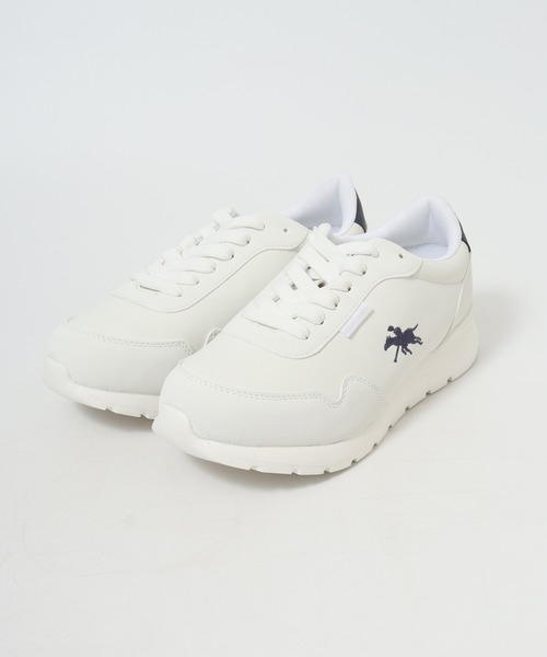 POLO CHAMPS（ポロチャンプス）の「POLO CHAMPS クラシック スクールスニーカー（スニーカー・レディース・ブラック/ホワイト×ブラック/ホワイト×ネイビー・23.0cm/23.5cm/24.0cm/24.5cm/22.5cm）」の5枚目の写真