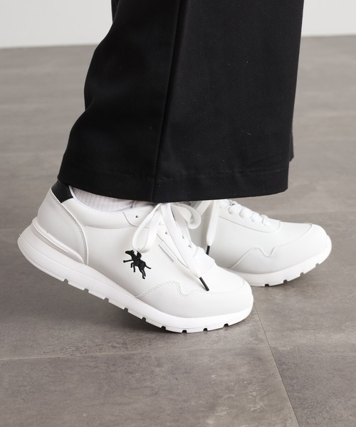 POLO CHAMPS（ポロチャンプス）の「POLO CHAMPS クラシック スクールスニーカー（スニーカー・レディース・ブラック/ホワイト×ブラック/ホワイト×ネイビー・23.0cm/23.5cm/24.0cm/24.5cm/22.5cm）」の19枚目の写真