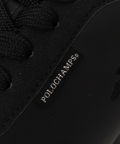 POLO CHAMPS（ポロチャンプス）の「POLO CHAMPS クラシック スクールスニーカー（スニーカー・レディース・ブラック/ホワイト×ブラック/ホワイト×ネイビー・23.0cm/23.5cm/24.0cm/24.5cm/22.5cm）」の9枚目の写真