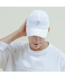 PEEPS（ピープス）の「new wave nylon ball cap(white)（キャップ）」