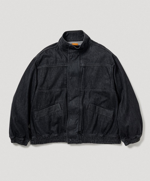 ADAM ET ROPE'（アダムエロペ）の「デニム ボマージャケット / ADAM ET ROPE' JEANS -FILM-（デニムジャケット・メンズ・ネイビー/ブラック系その他・M/L）」の14枚目の写真