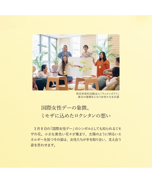 L'OCCITANE(ロクシタン)の「【季節限定品】ミモザ オードトワレ 50mL(香水・レディース・その他・FREE)」の10枚目の写真