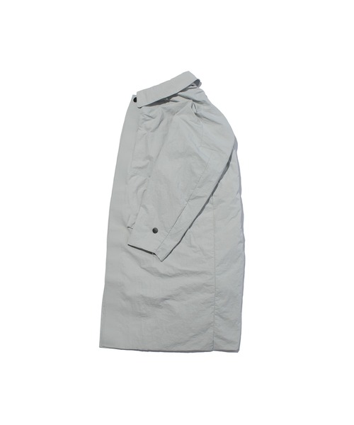 F/CE. （エフシーイー）の「F/CE. PAPER NYLON BALMACAAN COAT / エフシーイー ペーパー ナイロン バルマカーン コート（ステンカラーコート・メンズ・ブラック/ベージュ・SMALL/MEDIUM）」の6枚目の写真