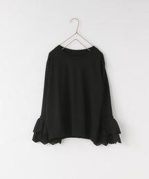 LOWRYS FARM | ソデレースプルオーバーＬＳ　643077(Tシャツ/カットソー)