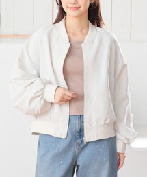 Honeys | 【非フッ素撥水加工】撥水加工リブブルゾン(ブルゾン)