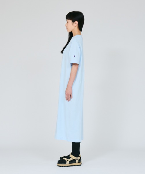 Champion（チャンピオン）の「【Champion/チャンピオン】レディース ワンピース（ワンピース・レディース・ネイビー/ライトオレンジ系1/ライトブルー/オートミール・LARGE/MEDIUM）」の14枚目の写真