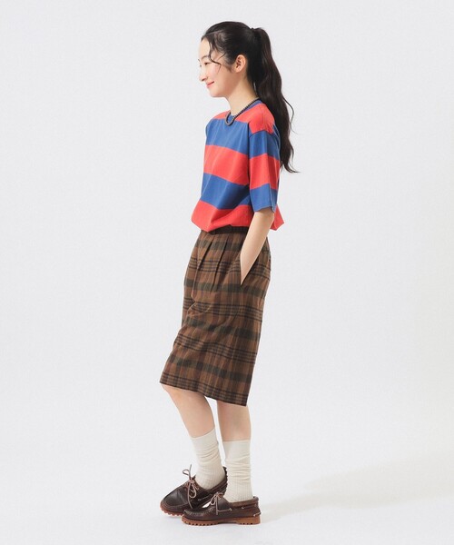 BEAMS BOY（ビームスボーイ）の「マドラス チェック ショーツ（その他パンツ・レディース・ブラウン/グリーン・0/1）」の3枚目の写真