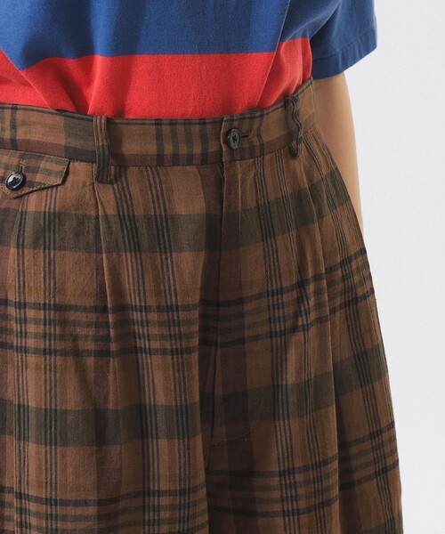 BEAMS BOY（ビームスボーイ）の「マドラス チェック ショーツ（その他パンツ・レディース・ブラウン/グリーン・0/1）」の12枚目の写真