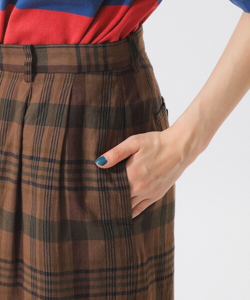 BEAMS BOY（ビームスボーイ）の「マドラス チェック ショーツ（その他パンツ・レディース・ブラウン/グリーン・0/1）」の13枚目の写真