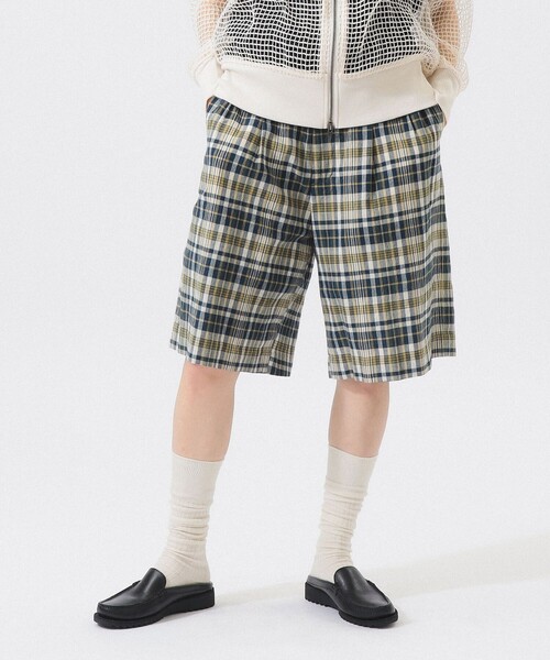 BEAMS BOY（ビームスボーイ）の「マドラス チェック ショーツ（その他パンツ・レディース・ブラウン/グリーン・0/1）」の19枚目の写真