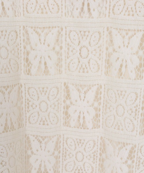 CAMBIO(カンビオ)の「mhs2517- Butterfly Lace Short Sleeve Shirts レースシャツ(PF-261-018)(シャツ/ブラウス・メンズ・ブラック/ベージュ・M/L)」の17枚目の写真