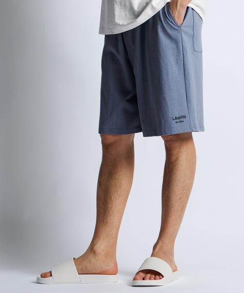 LANVIN en Bleu（ランバンオンブルー）の「ロゴ シャワーサンダル（サンダル・メンズ・ホワイト/ブラック・MEDIUM/LARGE）」の7枚目の写真