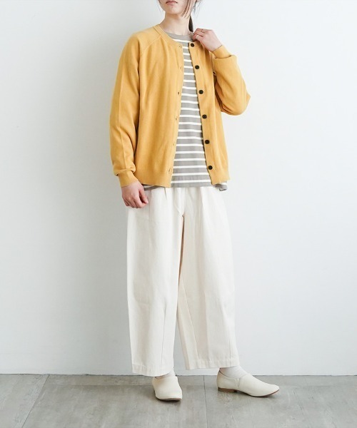 小さなポケットのカーディガン（カーディガン/ボレロ）｜休日と詩