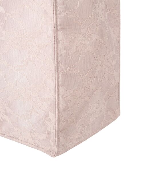 Maison de FLEUR（メゾンドフルール）の「レースフリルハンドルスクエアトートMバッグ（トートバッグ・レディース・ライトピンク/ブラック・FREE）」の12枚目の写真