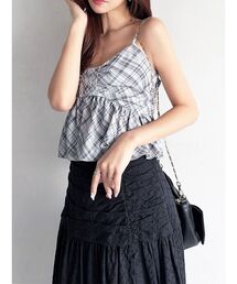 RESEXXY | リボンペプラムキャミ 【セットアップ着用可能】(シャツ/ブラウス)