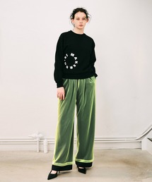 NOISE MAKER（ノイズメーカー）の「チュールレイヤードワイドパンツ【MADE IN JAPAN】（その他パンツ）」